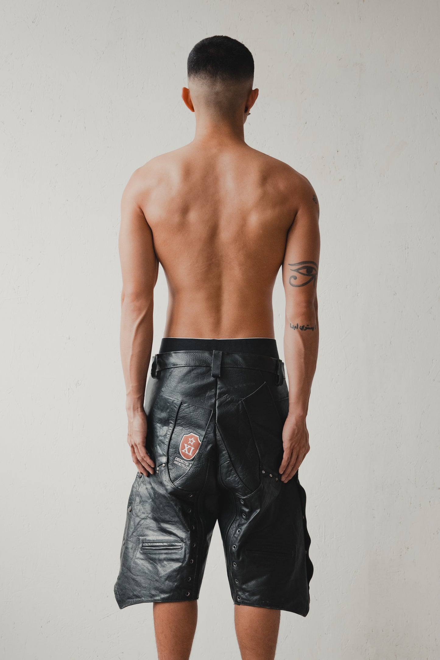 leather waistcoat jhorts