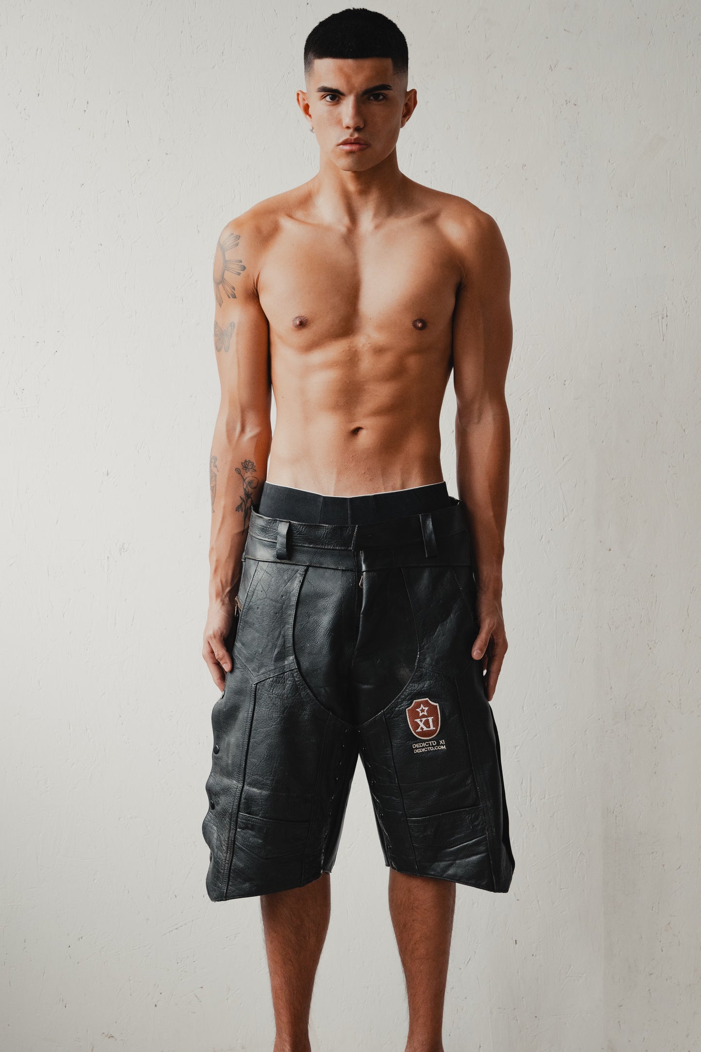 leather waistcoat jhorts