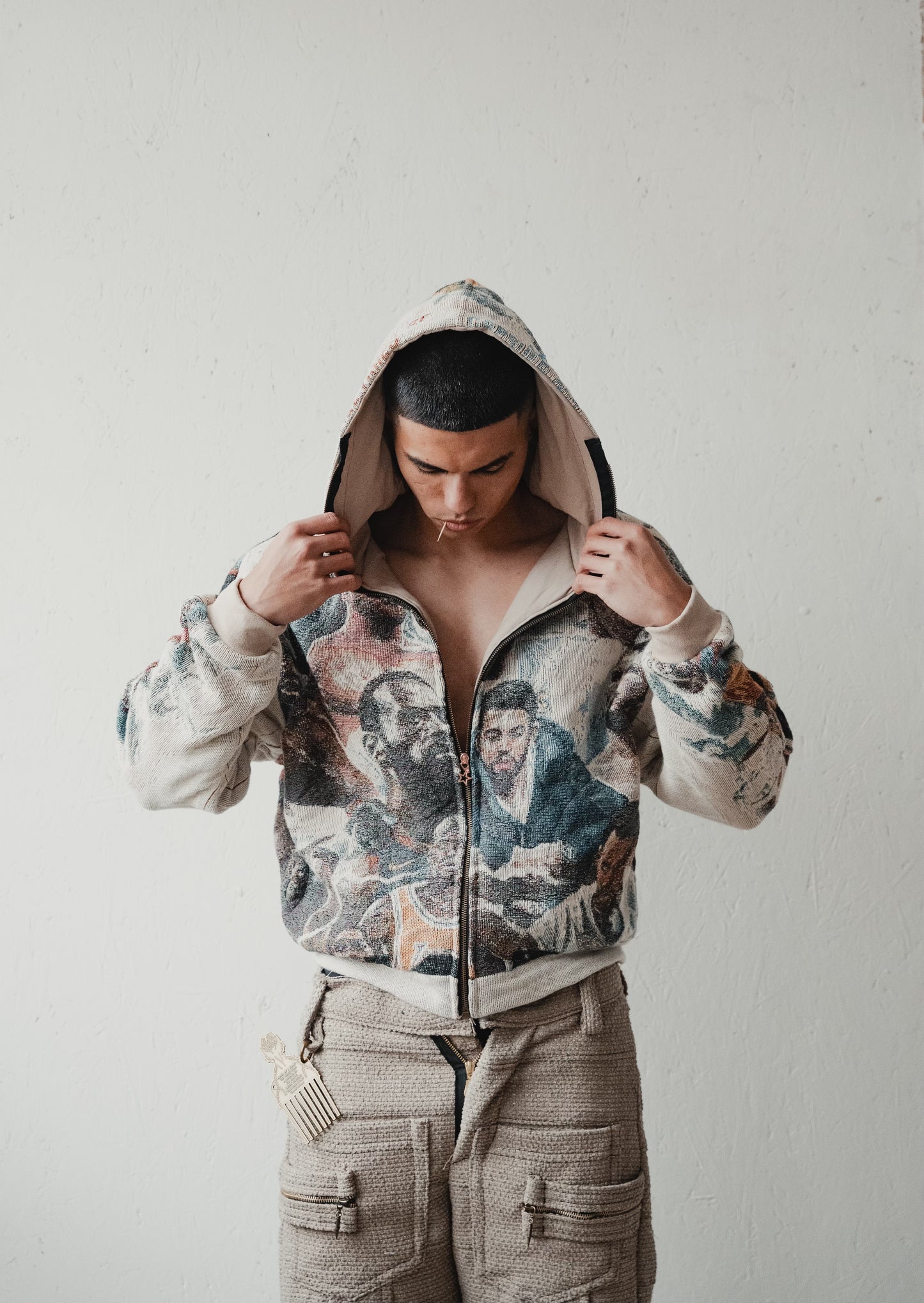 G.O.A.T Tapestry Hoodie