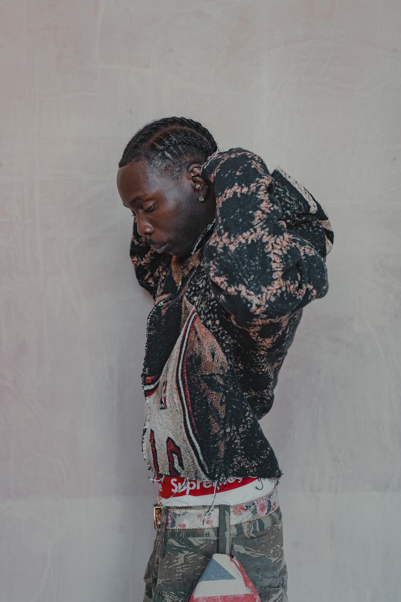 Rodman Leopard Tapestry Hoodie